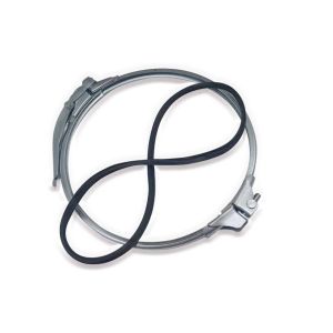 200mm Gal Pipe Clamps