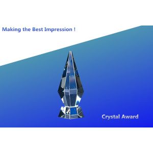crystal tower diamond awards/tower crystal awards/3d crystal tower/blank tower crystal