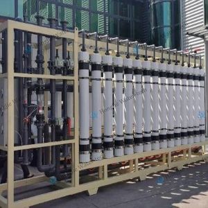 Quality Integrated Purification Ultrafiltration Systems Water Treatment 30T/H Energy Efficient for sale