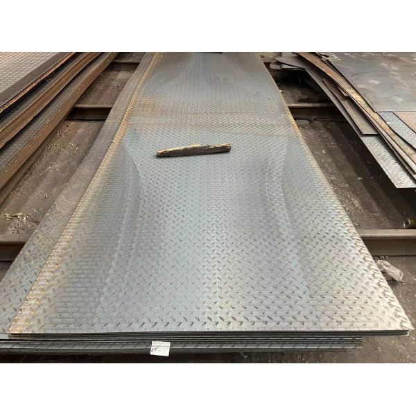 STM A285 JIS G4051 EN10025 Carbon Steel Sheet Chequered 20mm 8mm 50mm Thick