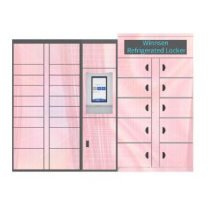 Winnsen Smart Refrigerated Cabinet Locker 240V Food Icecream Frozen Lockers
