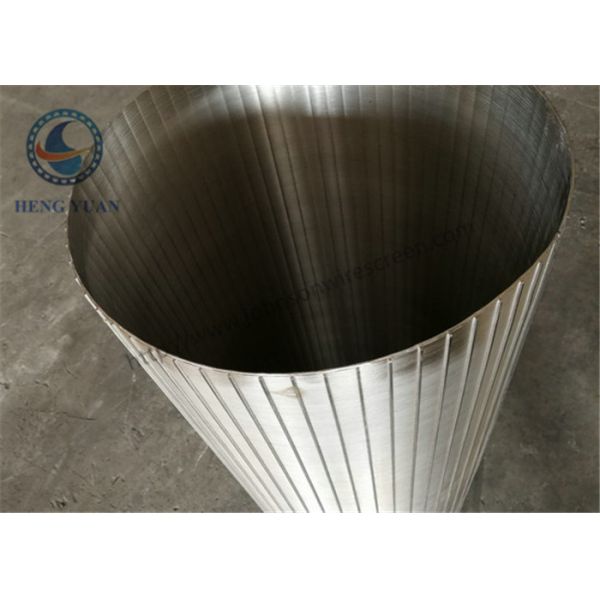 Buy Stainless Steel Reverse Filter Screen Cylinder Wedge Wire Wound Screen Slot at wholesale prices