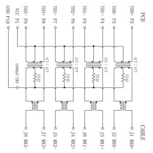LPJD0820BENL | RJ45 Gigabit Jack Vertical Model 10/100/1000Base-T