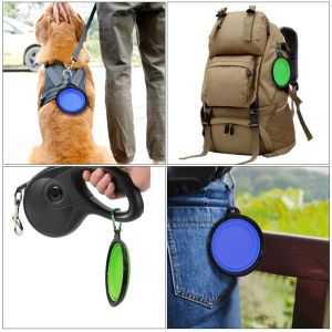 4 Pack TPE Collapsible Dog Travel Bowl Water Dish