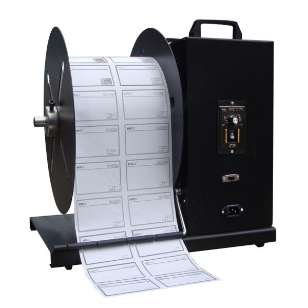 Global hot selling High Quality adjustable speed Reversible Barcode rewinder