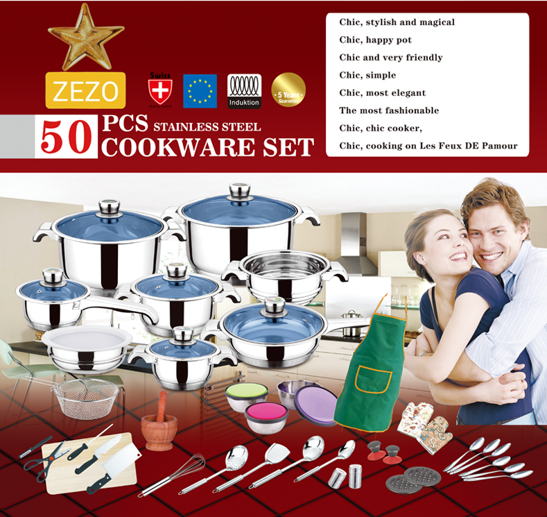 Restaurants Non Stick Steel Cooking Pots 50pcs For Hot Pot