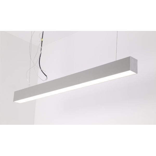 Aluminium Led Linear Fixture , 60W Led Tube Light Fixture For Supermarket