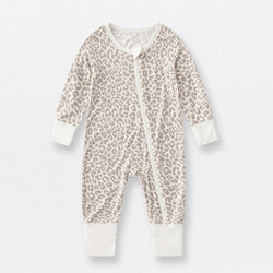 In Stock 2023 Bamboo Viscose Baby Sleep Rompers Organic Bamboo Baby Romper