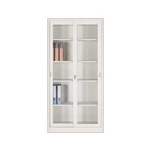 Fireproof 0.6mm Powder Coated Steel Book Case Cabinet