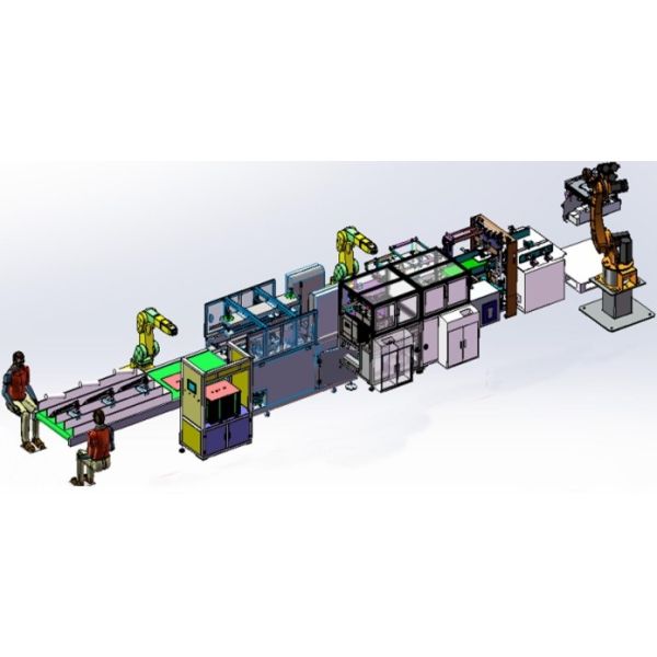 Test System Power Supply ATE Test Equipment Machine Automated Assembly Line