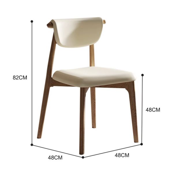 Mail Packing Y Solid Wooden Dining Chairs for Modern Dining Room