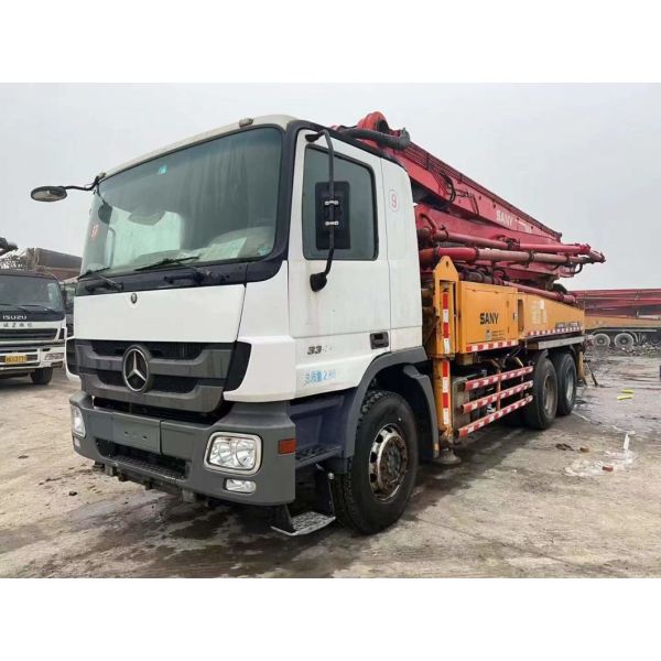 2009 37 Meter Used Concrete Pump Truck with Benz for Sale