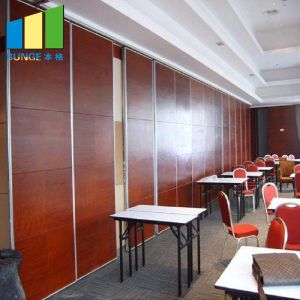 Fabric Soundproof Sliding Movable Partition Walls For Restaurant Hotel