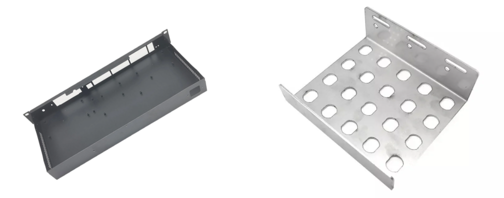 Body Bottom Base Case Cover Computer Sheet Metal Parts Silver Sandblast Anodizing
