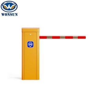 Aluminum Alloy Oval Straight Barrier Arm 6 Meters for Safety Boom Barrier Gate