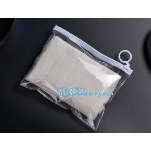 Ziplock bag with slider, underwear plastic bag with slider ziplock, Slider