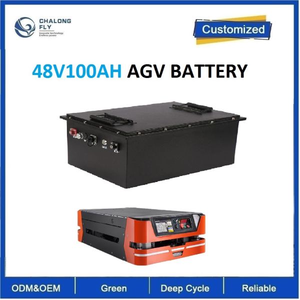 CLF Electric Forklift AGV Lifepo4 EV Lithium Battery Packs OEM 24V 48V 100Ah