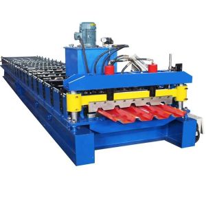 China IBR Roofing Tile Roll Forming Machine Fit Width 1000mm GI PPGI Pre Painted Steel Coil on sale