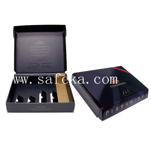 Buy Carton Retail Packaging  Boxes for Wines Gift Set for Promotions at wholesale prices