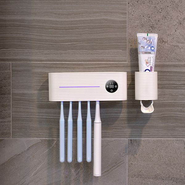 Buy No Perforation DC5V 270nm UV Toothbrush Sterilizer Holder at wholesale prices