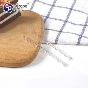Eco-friendly food grade disposable ps plastic fruits fork
