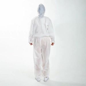 China Surgical Full Body Disposable Coveralls , S - XXL Disposable Chemical Suit on sale