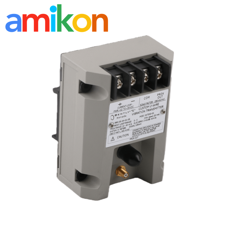 Bently Nevada 990-04-XX-01-00 MOD:147202-01 990 Vibration Transmitter 24 VDC