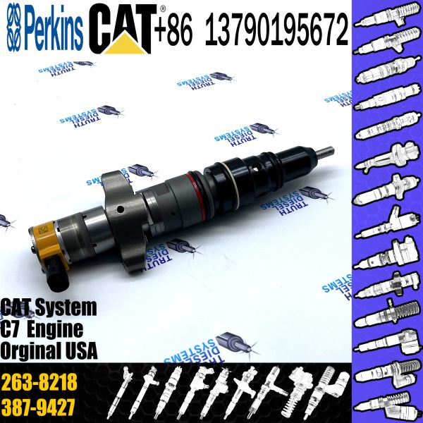 Buy Excavator parts c9 injector 263-8218 fuel injector 2638218 235-9649 2359649 for C7 at wholesale prices