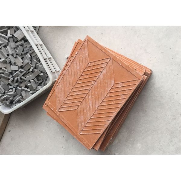 Hexagonal Honed Stone Mosaic Tile Marble Stone Chip 12"X12" Size