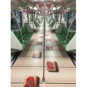 Protection Floor 200um PVC Vinyl Stickers Hot Temperature Endurable