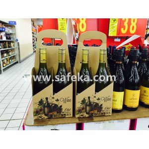 Walmart Cardboard 4 bottles Wine Display Boxes