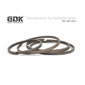 Quality KZT-Contami seal PTFE Bronze color For Excavator Machine Hydraulic Cylinder Seal for sale