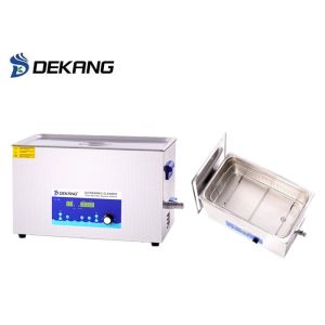 22L 480W Ultrasonic Cleaning Bath Digital Control With Dewaxing / Degreasing
