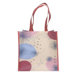 China RPET 38x31x16cm 120gsm Laminated Polypropylene Tote Bags on sale