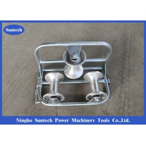 Aluminum Rollers Stringing 200mm Heavy Duty Cable Rollers