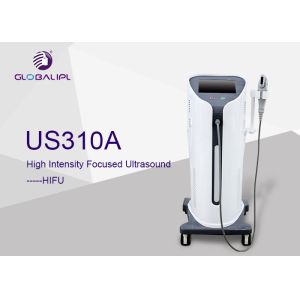China Vertical 5 Cartridges HIFU Beauty Machine For Face Lifting / Wrinkle Removal on sale