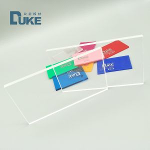 3mm Customized Clear Transparent Cast Glass Acrylic Sheet Signage Panel