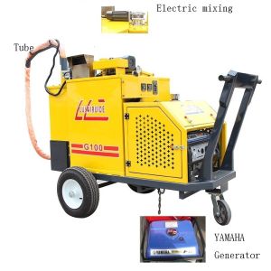 China Customizable Waterproof Road Crack Sealing Machine 100L Traction Type on sale