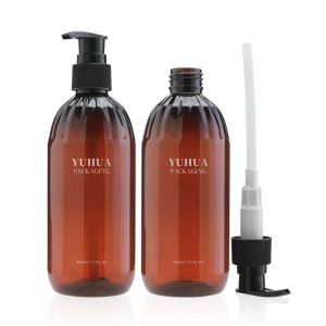 Skincare Packaging Plastic Spray Bottle 300ml Round Screen Printing