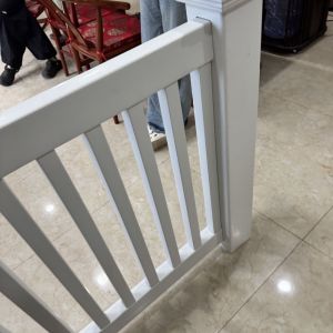 China Long Lasting White Vinyl Fencing For Swimming Pools Outdoor Friendly on sale