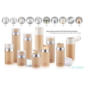 Quality 30ml -200ml Recyclable PP PCR Airless Pump Bottle for sale
