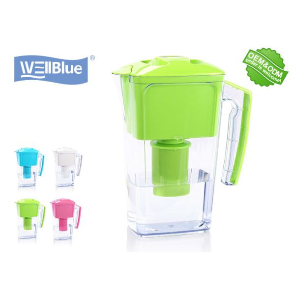 Buy 2.5L Plastic Alkaline Water Pitcher Eco Friendly For Direct Drinking Water at wholesale prices