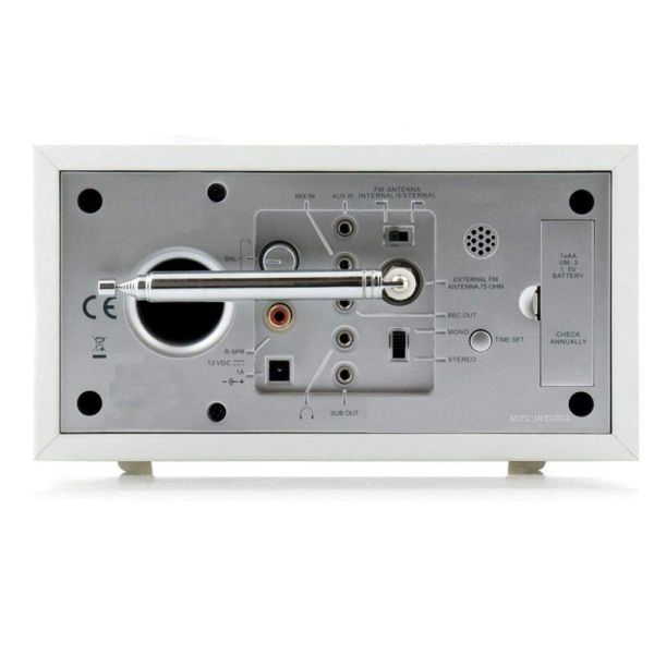 Aluminum Whip Ham Antenna 3dBi Gain Telescopic FM Radio Antenna with BNC Connector