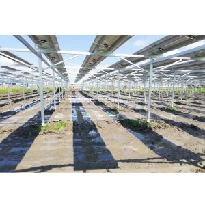 Hot Galvanized Q235B Q345B Ground Mounted solar PV Systems solar bracket ground