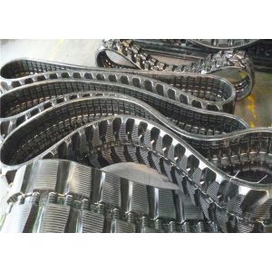 80 Links 300mm Width Excavator Rubber Tracks Continuous Jointless