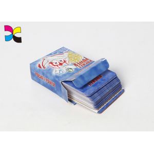 Die Cut Lamination Greeting Custom Printed Holiday Cards , Promotional Print