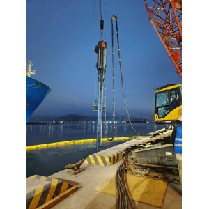 180kW 3 Phase Bottom Feed Vibro Compaction Improve Foundation Capacity