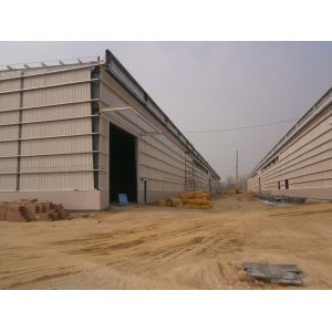Food Workshop Q355B Steel Frame Building Construction Prefabricated Steel