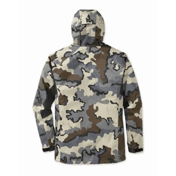 Men Lightweight Jacket Waterproof Breathable Camouflage Fishing Rain Jacket Outdoor Camo Hunting Jacket