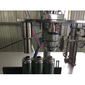 Aerosol Spray Filling Machine, Manual Push Aerosol Filling Machine Semi